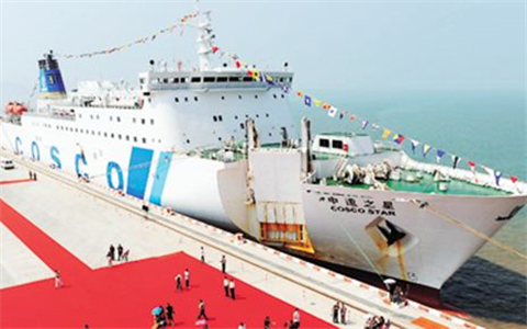 “中远之星”轮厦门至高雄航线临时复航