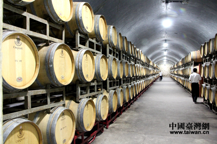 张裕集团地下酒窖 张裕集团地下酒窖