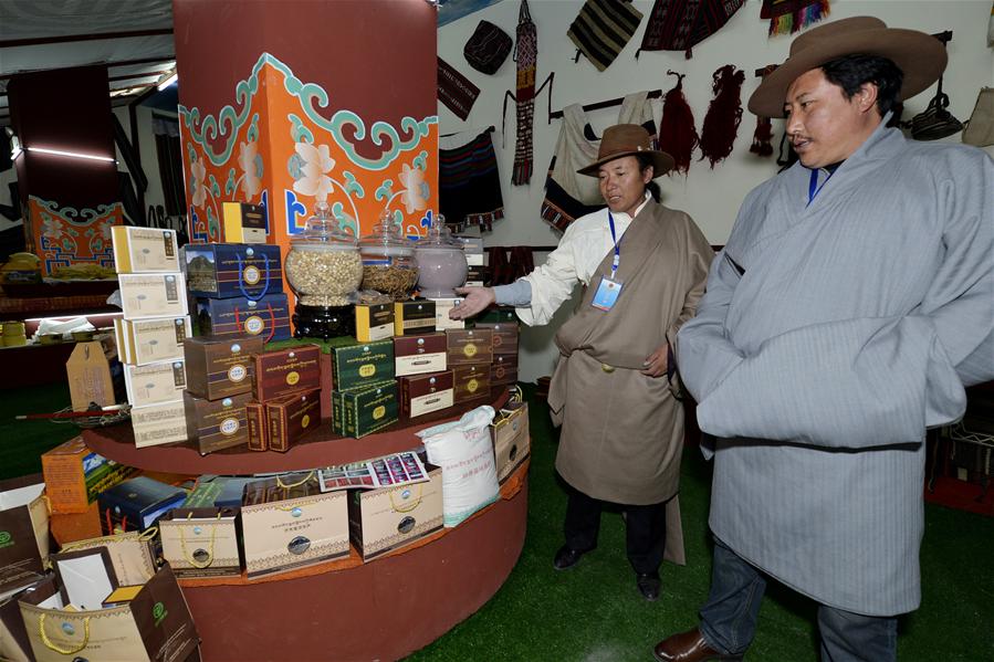 (社会)(1)西藏青年创新创业创优成果展举行