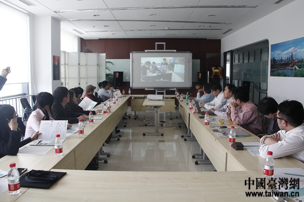 台湾团队与台湾在京创业者交流分享会在北京举行。(中国台湾网 李学磊 摄) 台湾团队与台湾在京创业者交流分享会在北京举行。(中国台湾网 李学磊 摄)