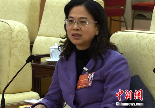 全国人大代表、福建省台联会长江尔雄(民生 摄) 全国人大代表、福建省台联会长江尔雄(民生 摄)