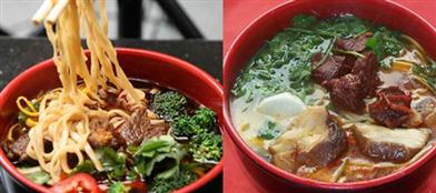 大受消费者欢迎的台湾穆记牛肉面。(网络图片)