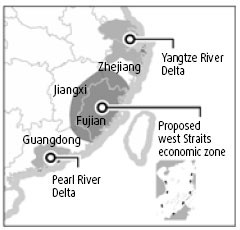 Plan for Straits economic zone gets nod