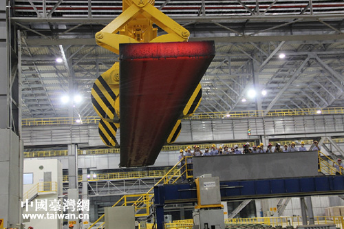 台塑集团福建福欣特殊钢炼钢线正式投产