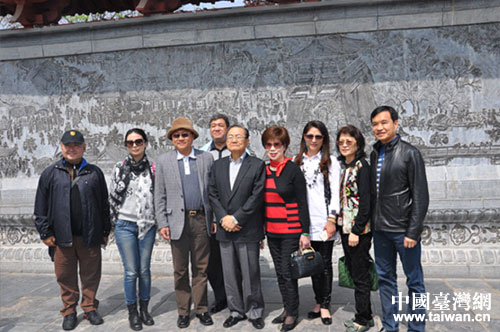 中国国民党前副主席詹春柏到开封考察 中国国民党前副主席詹春柏到开封考察