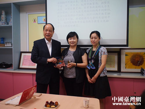 台湾海基会董事长林中森到杭州参访 台湾海基会董事长林中森到杭州参访