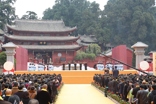 两岸同胞共聚梓潼祭文昌 两岸同胞共聚梓潼祭文昌