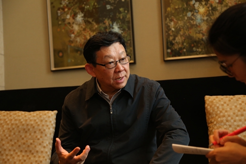 海协会会长陈德铭接受记者采访 海协会会长陈德铭接受记者采访