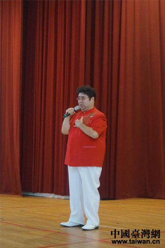 演唱現場(中國臺灣網 雍紫薇 攝)