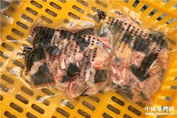 龍泉大鯢養殖有限公司產品。 （中國臺灣網趙苗青攝）