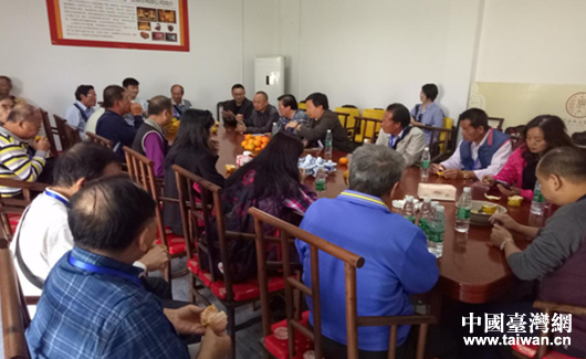 台湾彰化县职业联合总工会四川参访团一行到宜