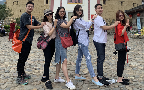 上海市台联组织两岸婚生子女赴闽探寻台胞文化渊源(组图)