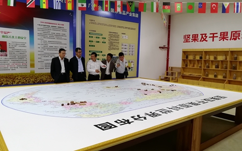 世界500强企业仁宝集团副总经理张永南一行到广西崇左考察