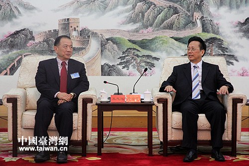 统促会副会长陈昌智在京会见泰国统促会总会访
