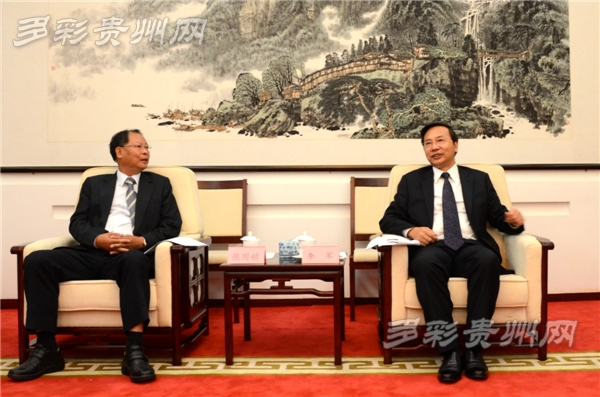李军会见台湾台一集团董事长张国祯 李军会见台湾台一集团董事长张国祯