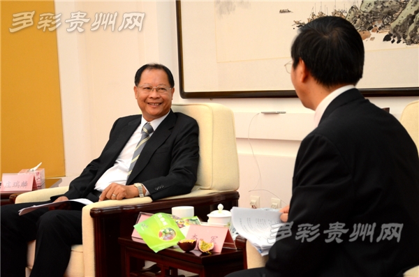 李军会见台湾台一集团董事长张国祯 李军会见台湾台一集团董事长张国祯