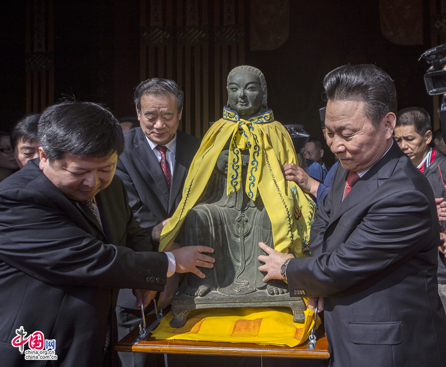 武当山玄天上帝600年神尊起驾巡境台湾 共计2