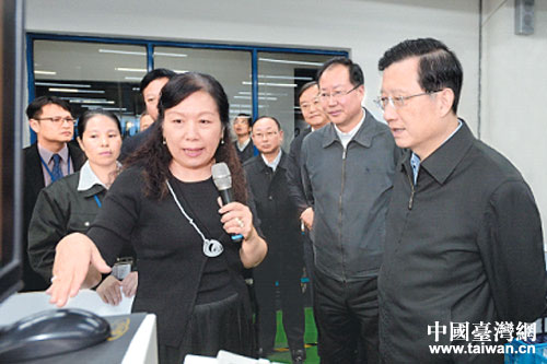 江西省委书记强卫调研台资企业并启动“精准服务台企月”活动