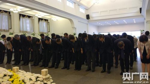 大连市举行祭奠仪式 悼念台湾“7.19”大巴车起火事故罹难者