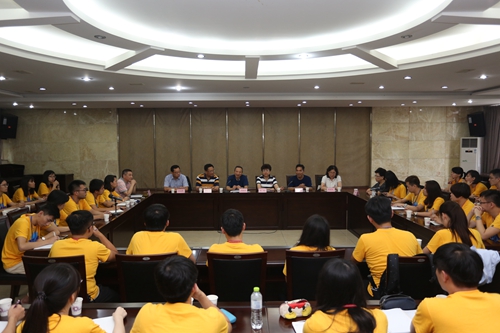 台湾大学生青创夏令营来川参访 台湾大学生青创夏令营来川参访