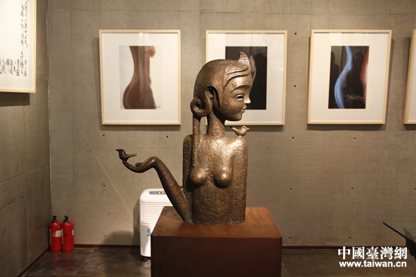 韩美林艺术馆内的艺术品。