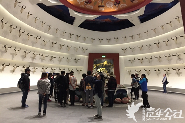 参观牦牛博物馆 参观牦牛博物馆