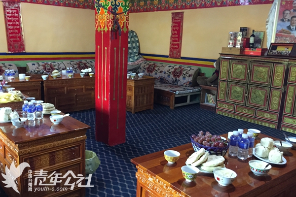 走访当雄县一户牧民家 走访当雄县一户牧民家