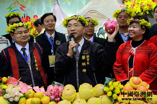 台湾中部精品农产伴手礼亮相武汉(图)