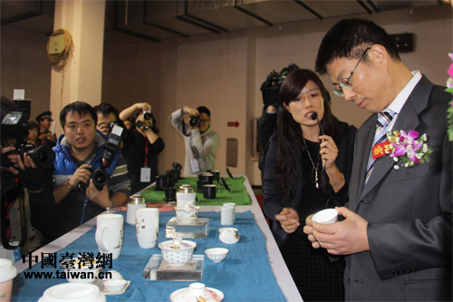 品味美好时代 第九届北京文博会“台湾馆”开馆