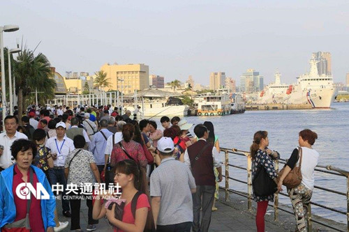 台当局:赴台观光客将突破千万大关(图)