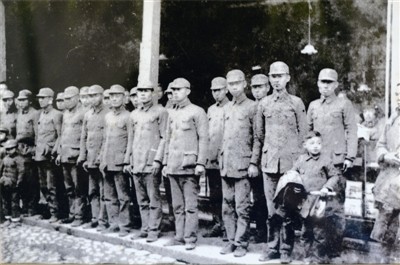 1939年初李友邦筹组的台湾义勇队在浙江金华成立