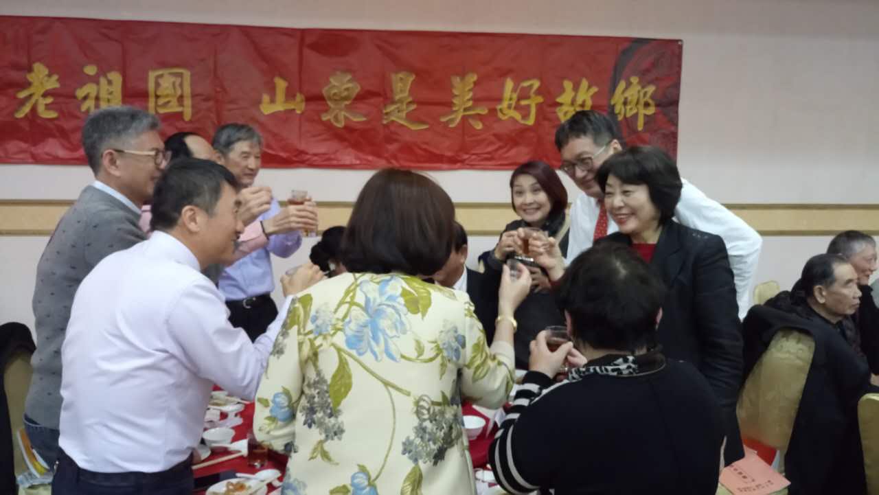 台湾山东同乡会春节团拜暨联谊餐会在台北隆重举行 台湾山东同乡会春节团拜暨联谊餐会在台北隆重举行