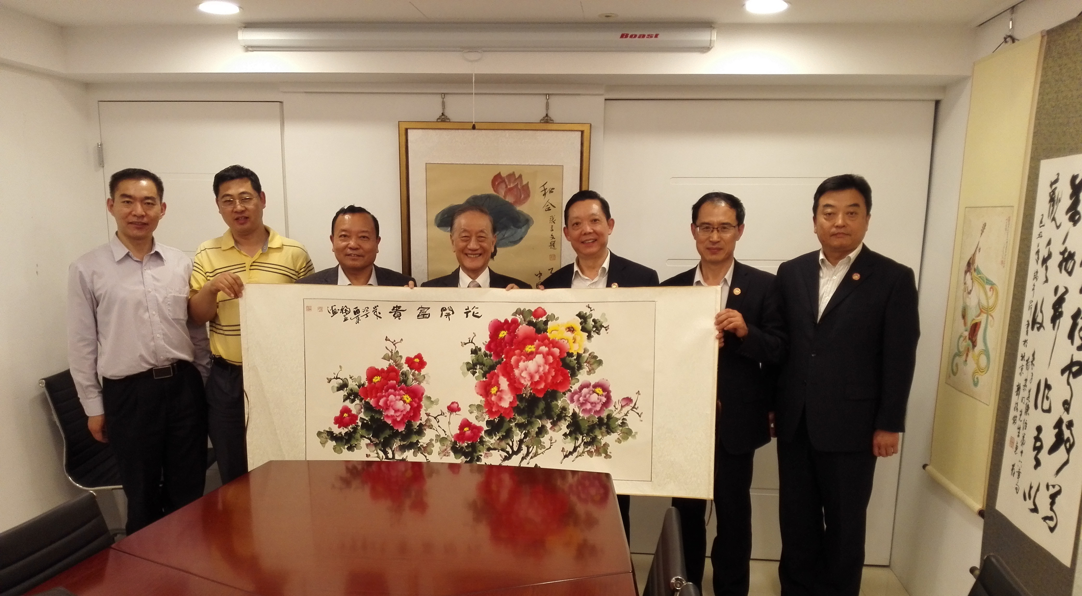 3月30日,省台办张民忠副主任一行在台北拜会新党主席郁幕明先生 3月30日,省台办张民忠副主任一行在台北拜会新党主席郁幕明先生