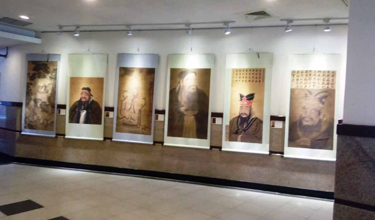 《大哉孔子—圣像·圣迹图展》在台湾东吴大学开展 《大哉孔子—圣像·圣迹图展》在台湾东吴大学开展