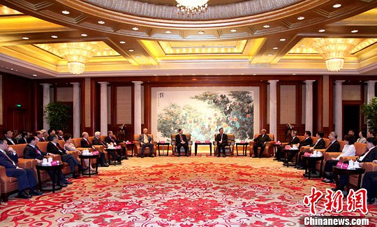 韩正“推销”上海自贸区:台湾同胞是见证者