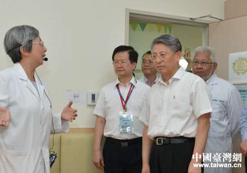 沙海林一行參觀臺北巿立聯合醫院