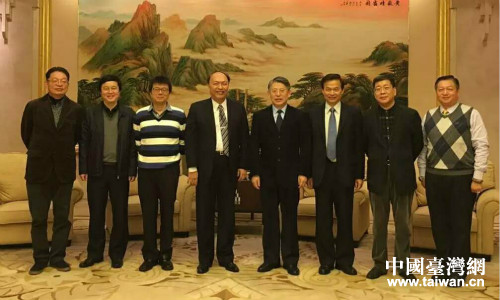 沙海林会见台北商大学参访团 沙海林会见台北商大学参访团