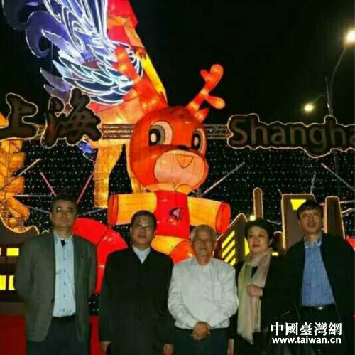 上海灯展点亮南投夜空 上海灯展点亮南投夜空