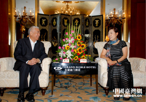 陕西省副省长王莉霞会见台湾客人詹火生一行 陕西省副省长王莉霞会见台湾客人詹火生一行