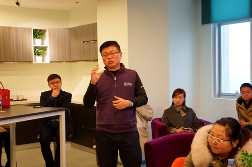 台湾青年分享“纳米薄膜半导体发热组件”创业投资项目