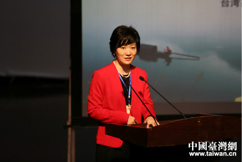 臺灣文藻大學研究發展處處長林潔致辭