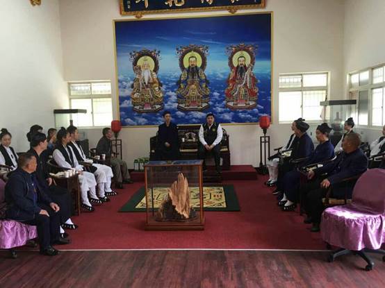 说明: 绵阳江油市组织道教文化参访团赴台参加首届两岸哪吒太子文化季活动04