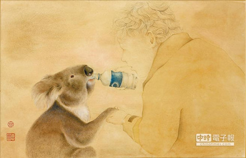 大陆80后艺术家台北“画说”年轻人的茫然困惑