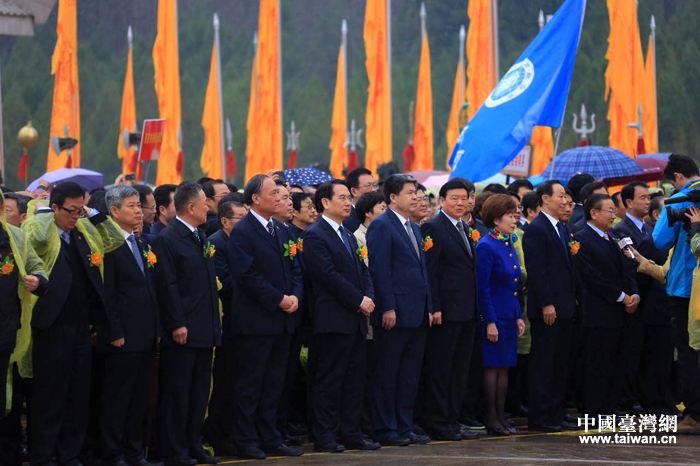 丙申年(2016)清明公祭轩辕黄帝典礼在陕西省黄陵县隆重举行。