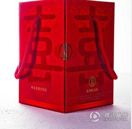 明星结婚伴手礼 土豪或文艺总有一款适合你