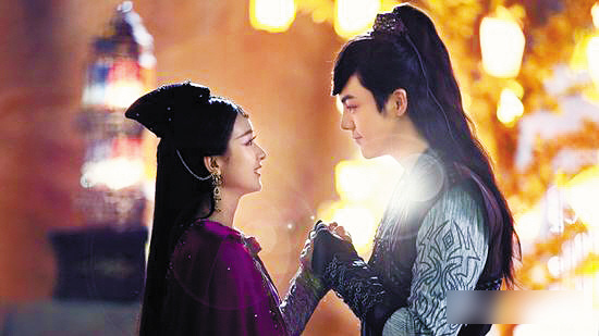 赵丽颖、陈伟霆