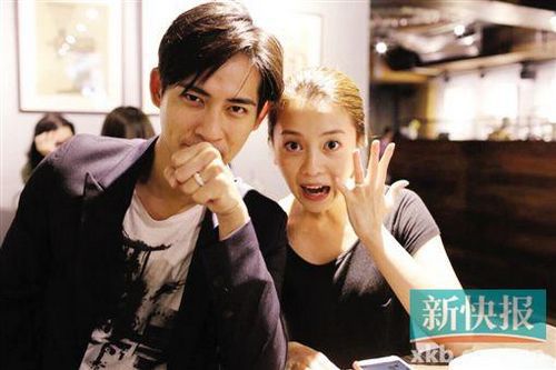 周渝民晒合照宣布结婚 肉麻示爱:周太太真美(图)