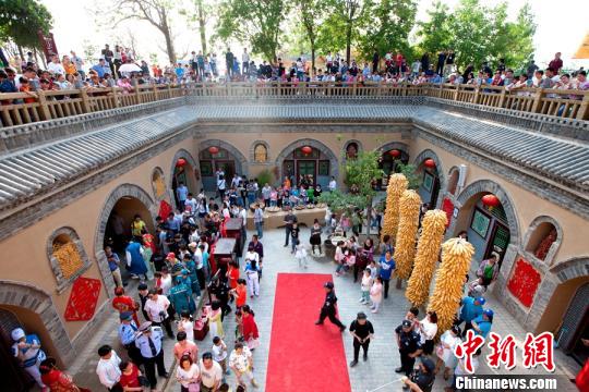 河南陕州再现4000年前中国古代地坑院(组图)