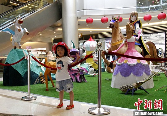 2014台湾灯会花灯首次在北京展出 2014台湾灯会花灯首次在北京展出