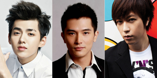 完美男神:吴亦凡、邱泽、阿信